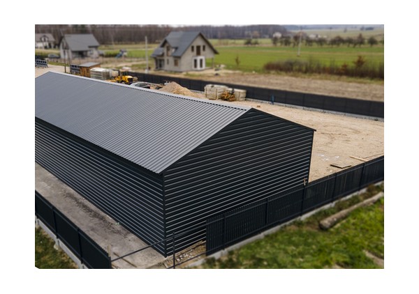 Design der Blechhalle